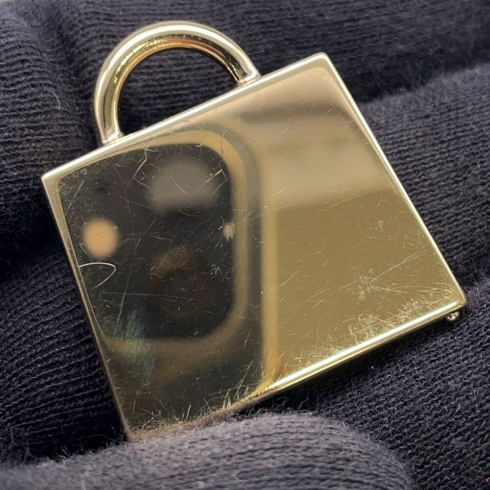 ★SOLD★ Hermes Charm Curiosity Kelly Lucky Black Gold Lacquer - Picture 5 of 8